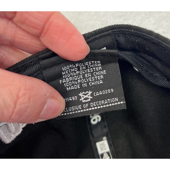 Cincinatti Bengals Official NFL Cap New Era 9Forty Adjustable Hat Black - Picture 7 of 8